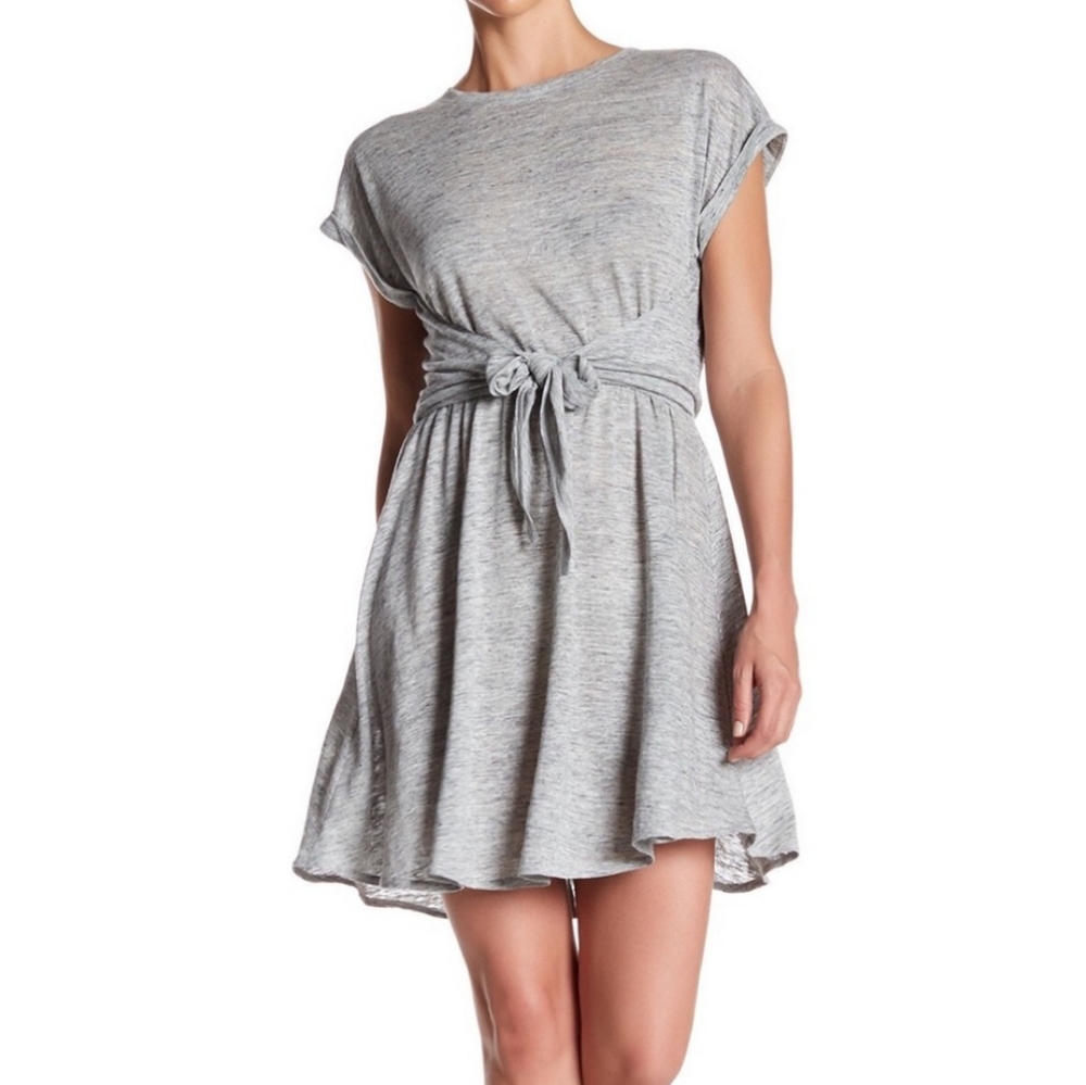 REBECCA TAYLOR JERSEY WRAP DRESS Sz XS